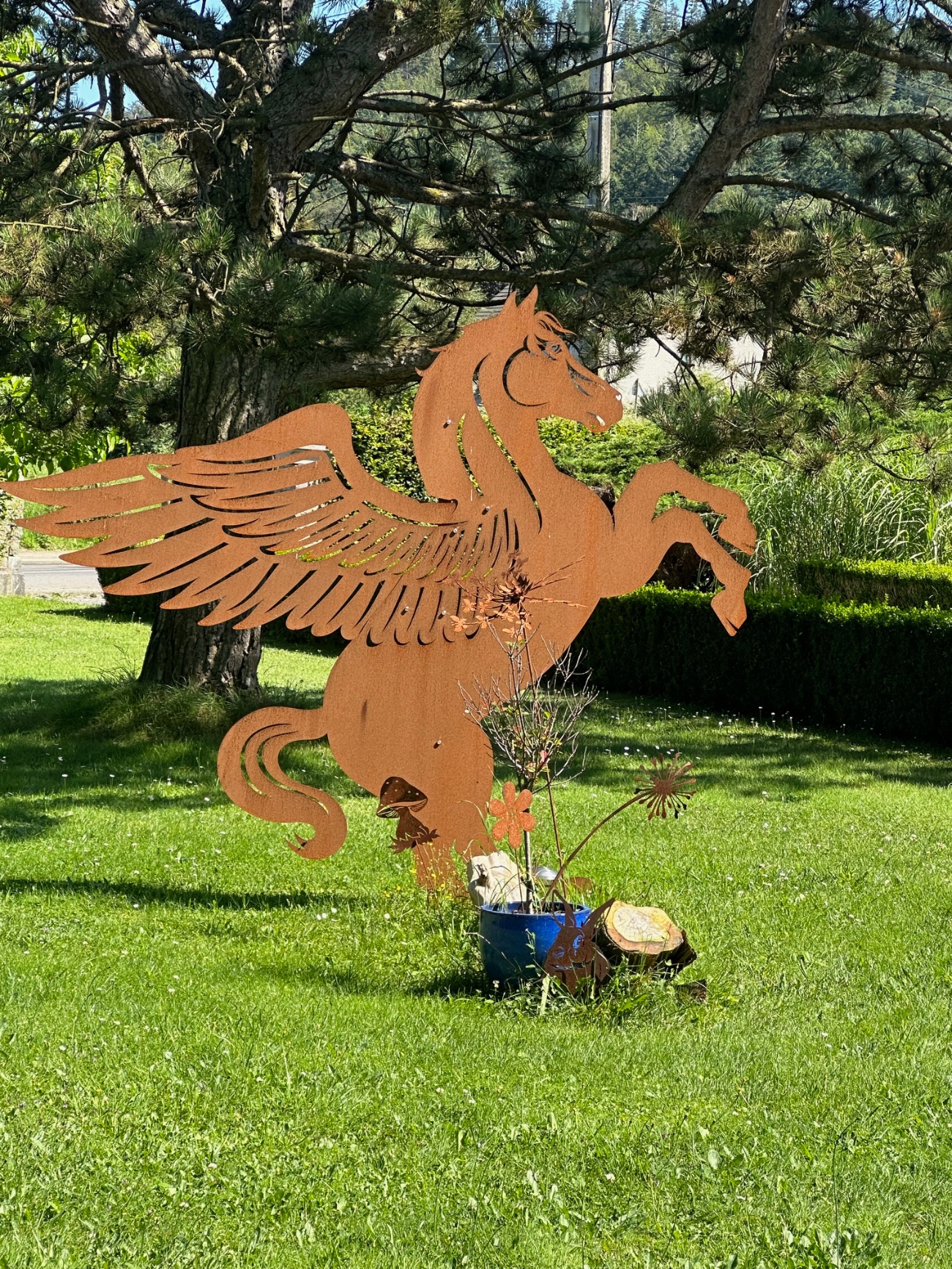 Skulptur im Park